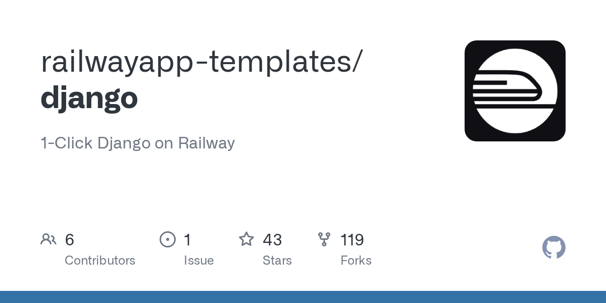 Railway Django Starter